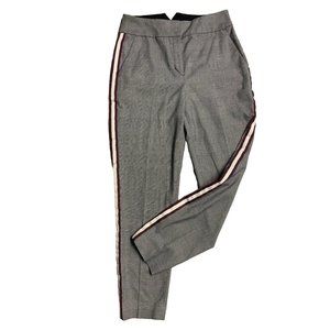 EXPRESS High Rise Skinny Ankle Tartan Pants 8